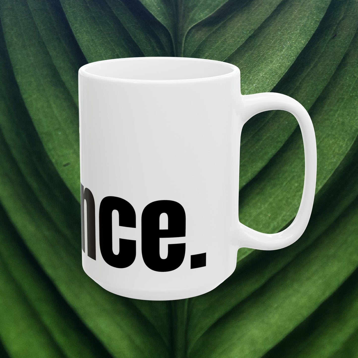 "I am the Evidence" Mug, (White, 11oz/15oz)