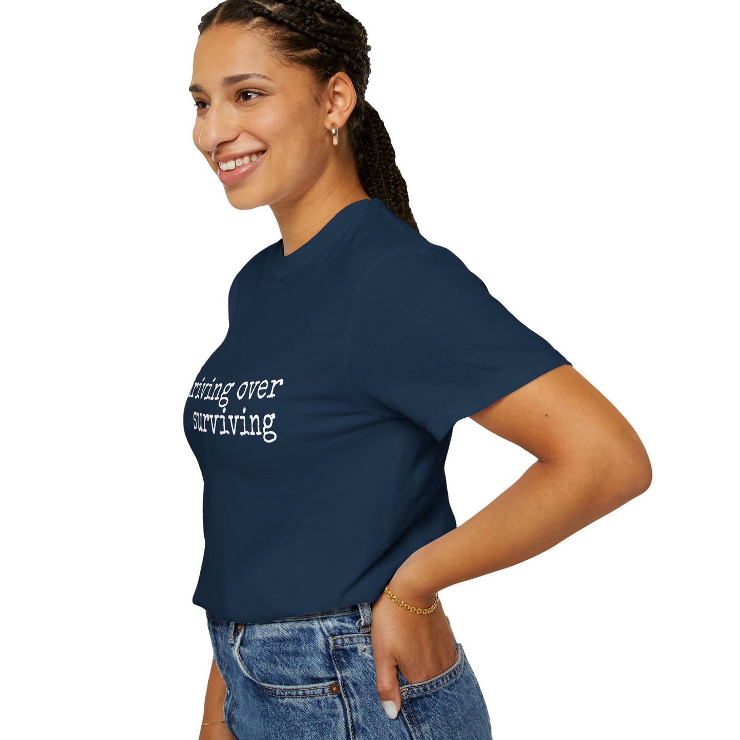 "Thriving Over Surviving" Tee