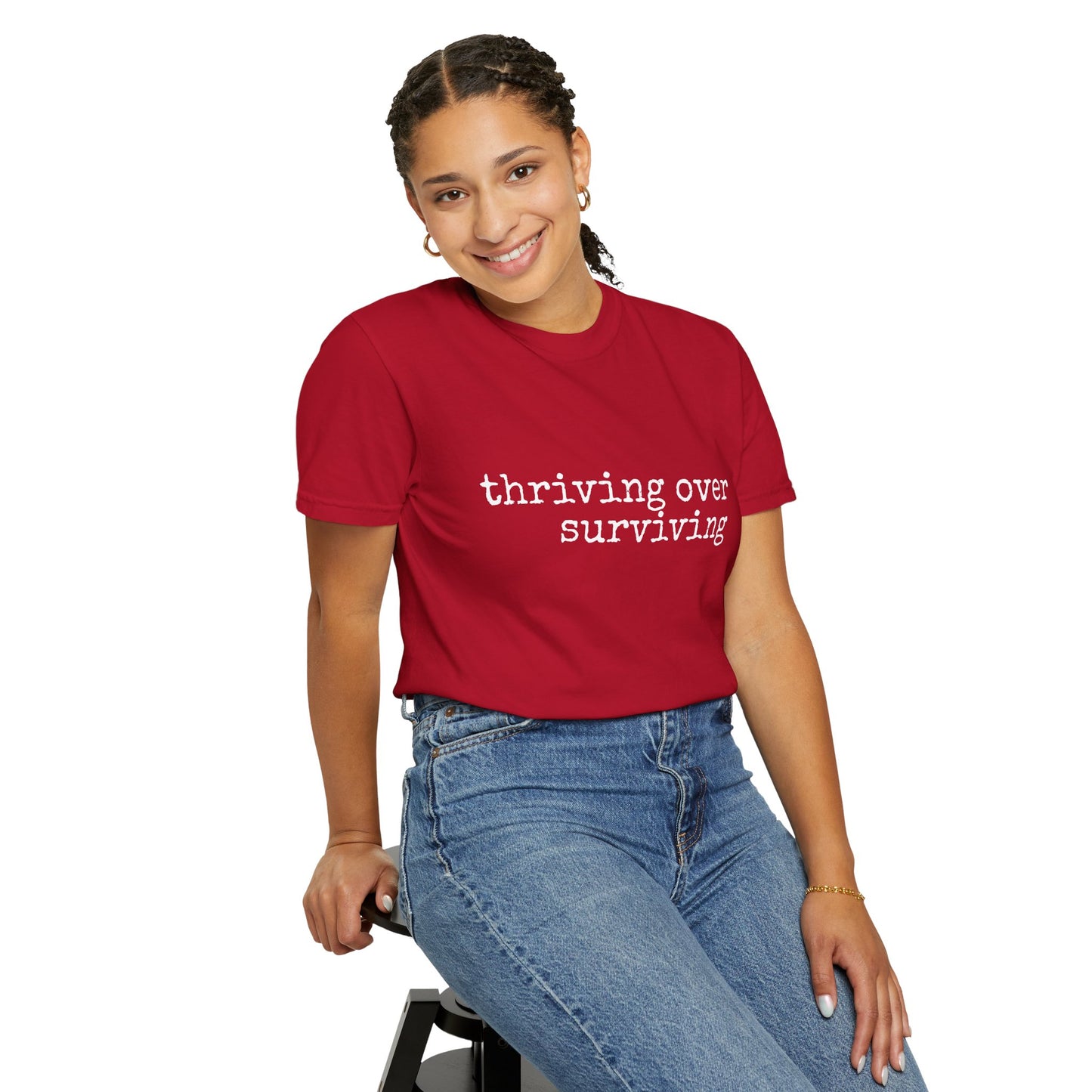 "Thriving Over Surviving" Tee