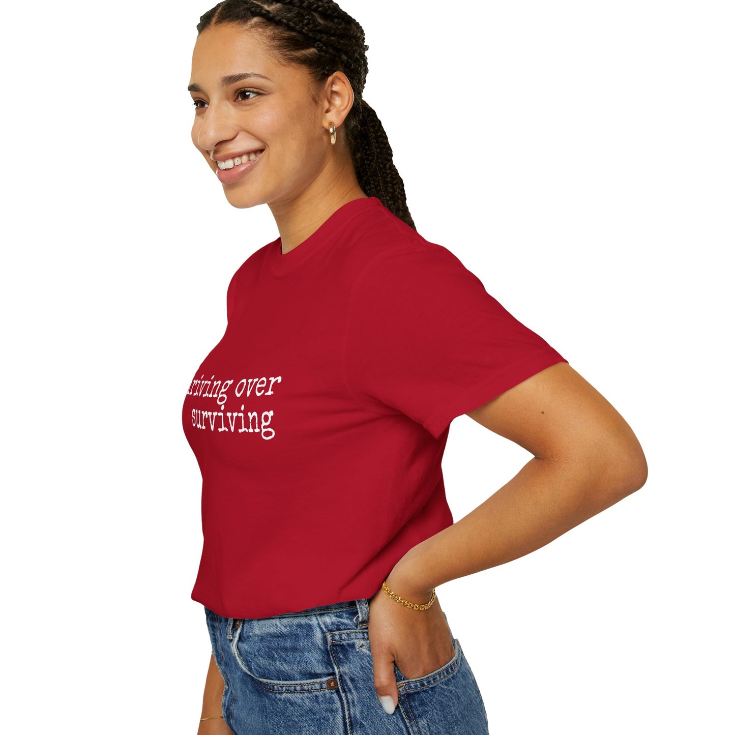 "Thriving Over Surviving" Tee