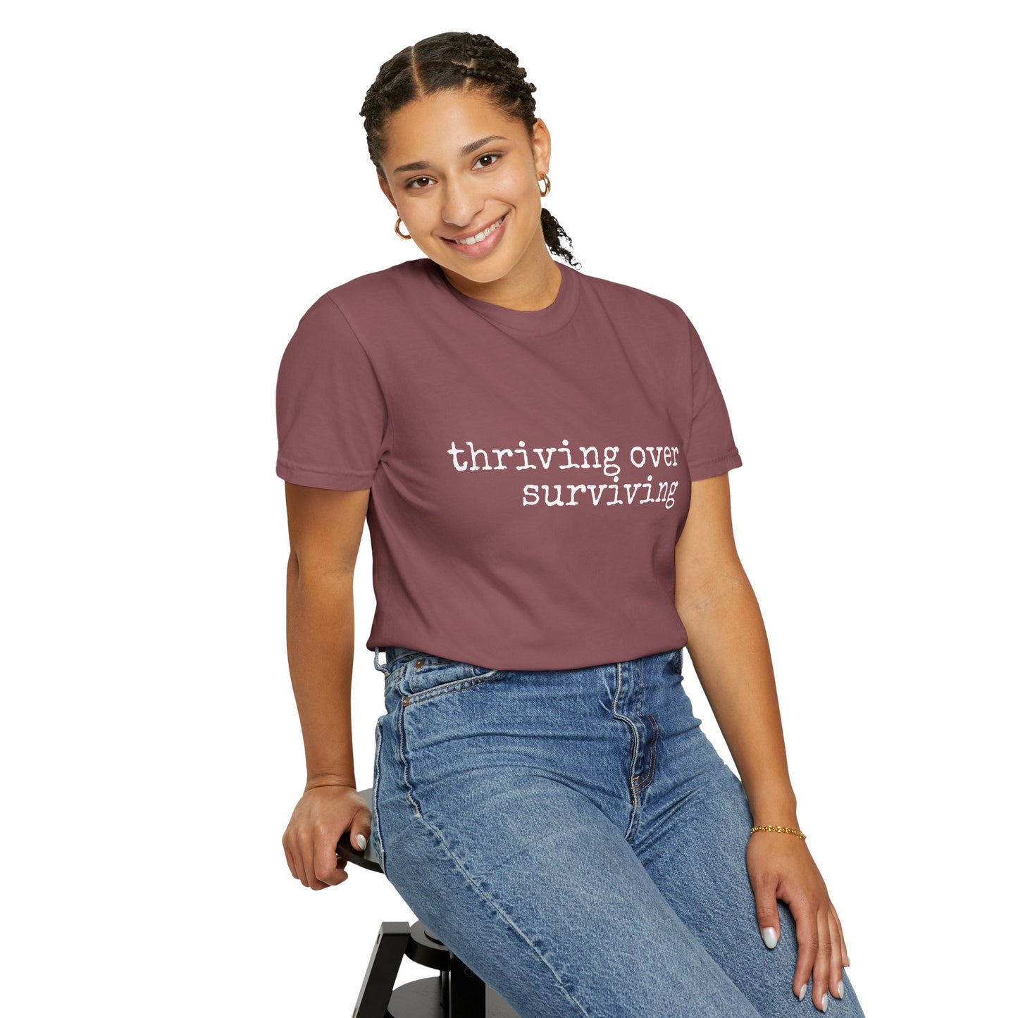 "Thriving Over Surviving" Tee