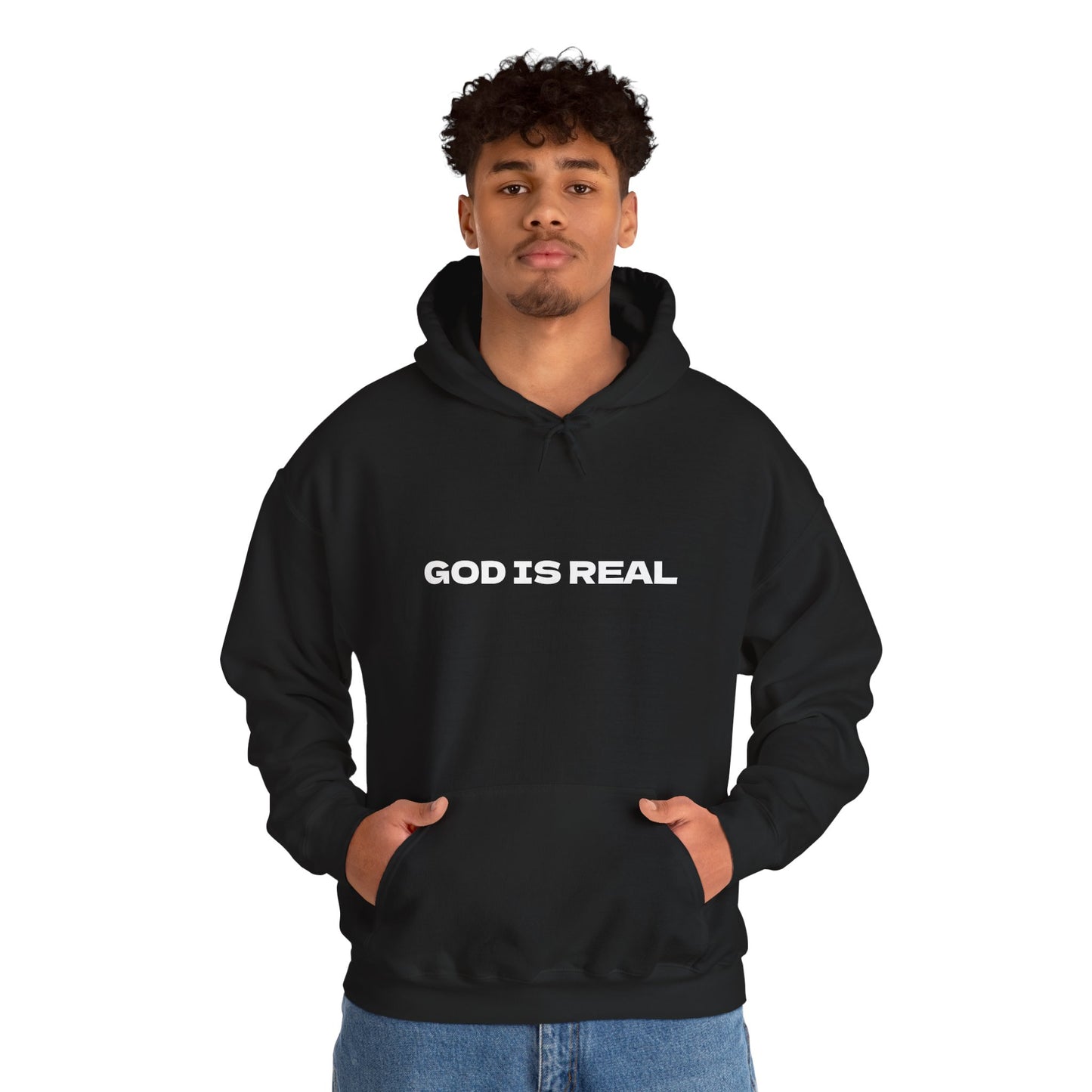 "God is Real" Hooded Sweatshirt