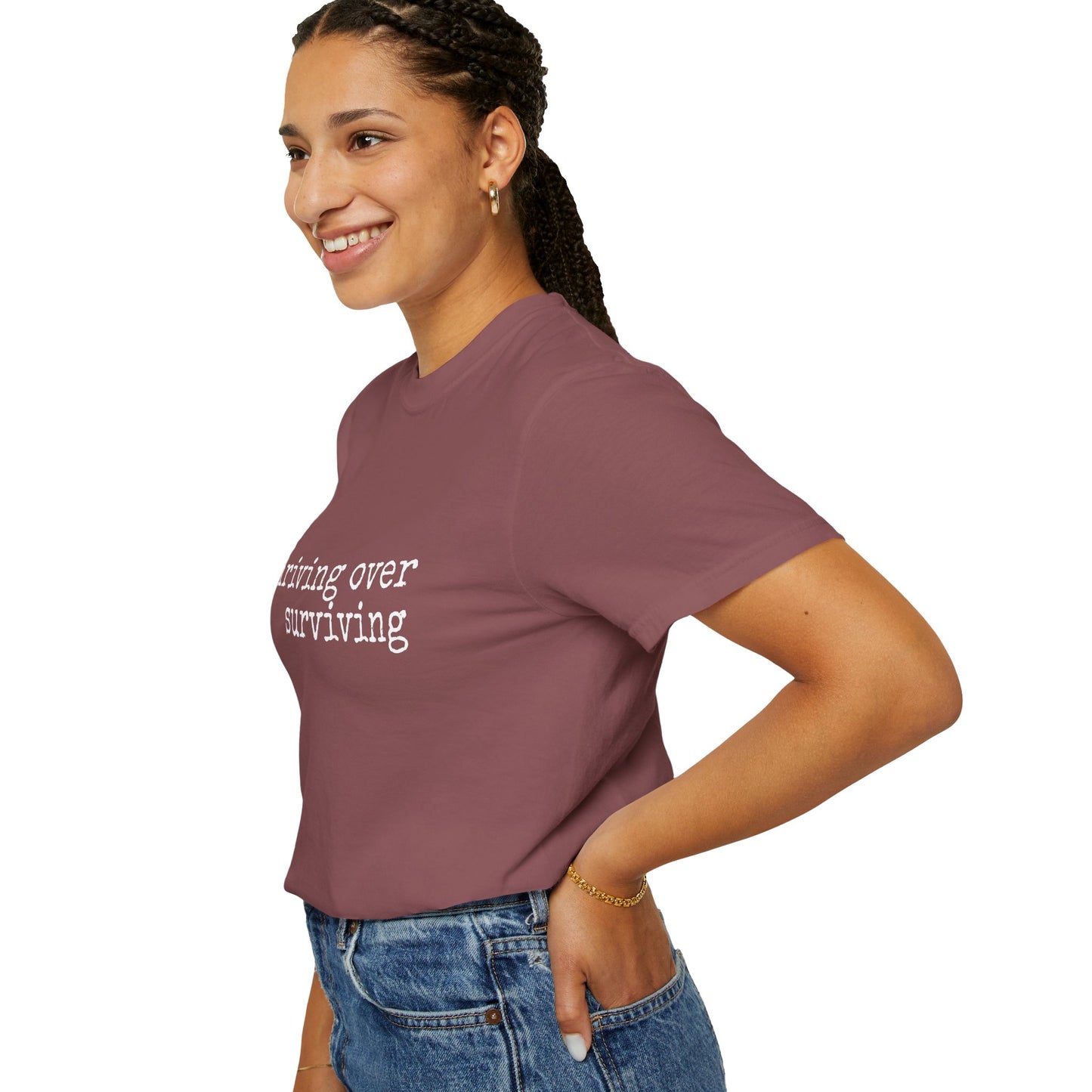"Thriving Over Surviving" Tee